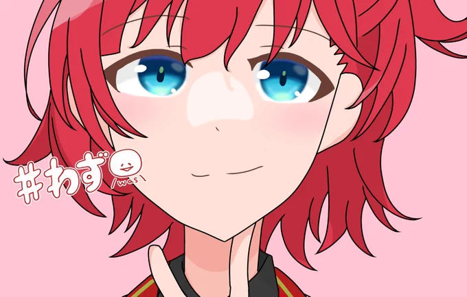よく→の口描きがちだから今回は←にしました バリエーション増やしたいな... 