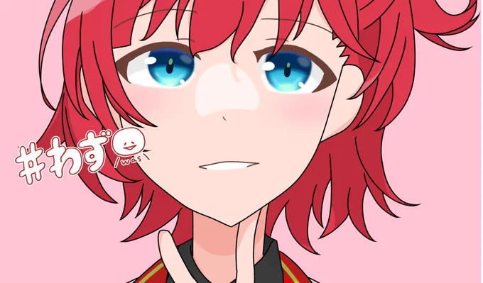 よく→の口描きがちだから今回は←にしました バリエーション増やしたいな... 