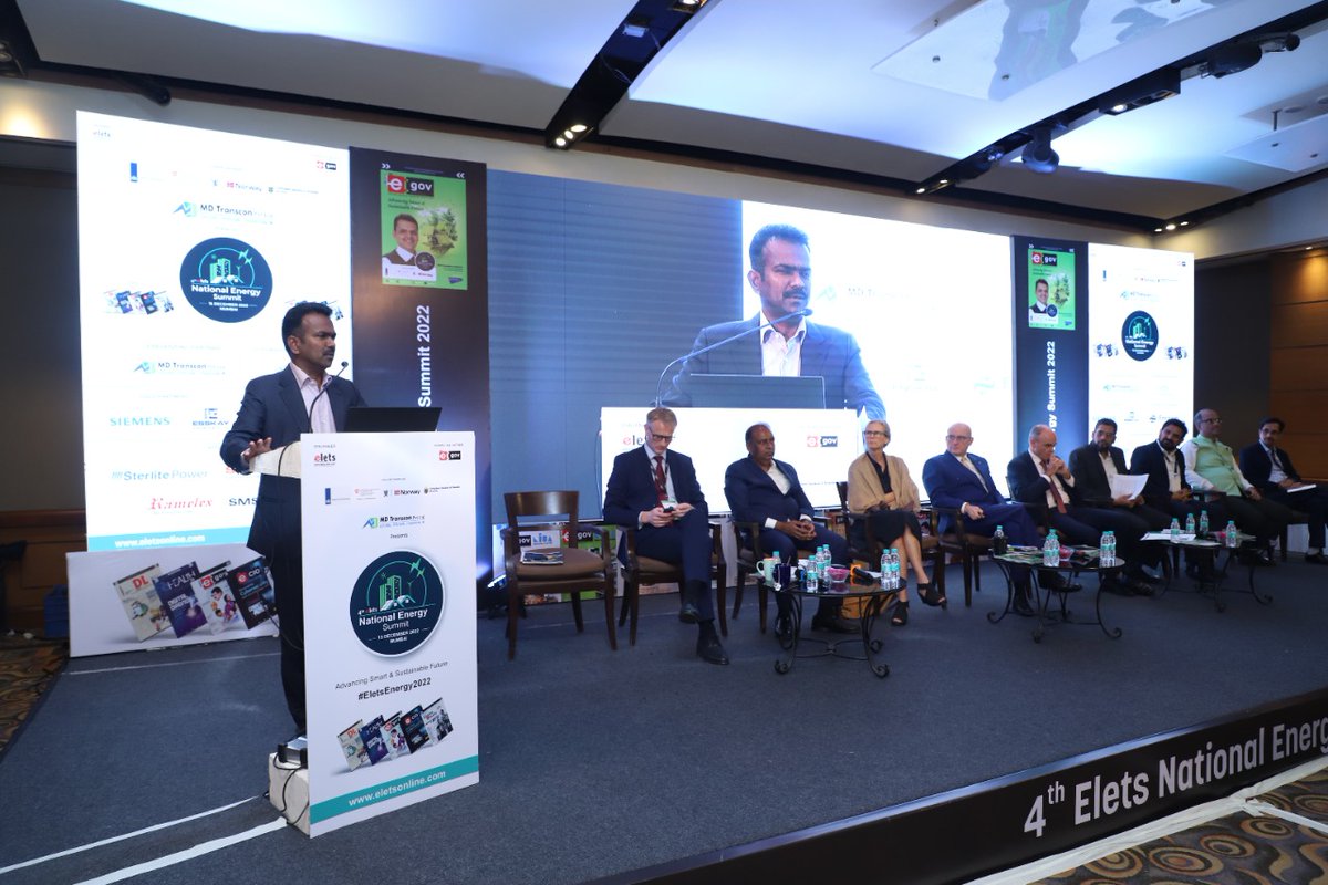 egovonline's tweet photo. Keynote Address: Dr. P Anbalagan, Chairman & Managing Director, @connectMSPGCL, @CMOMaharashtra said, "In India, 60 to 65 percent of energy generation is from fossils, 17 to 18 per cent from hydel and rest from other sources renewable and nuclear."
#EletsEnergy2022 #EletsEnergy https://t.co/642jJBD01L