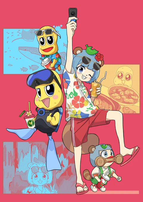 ぽこピーイラスト2022 