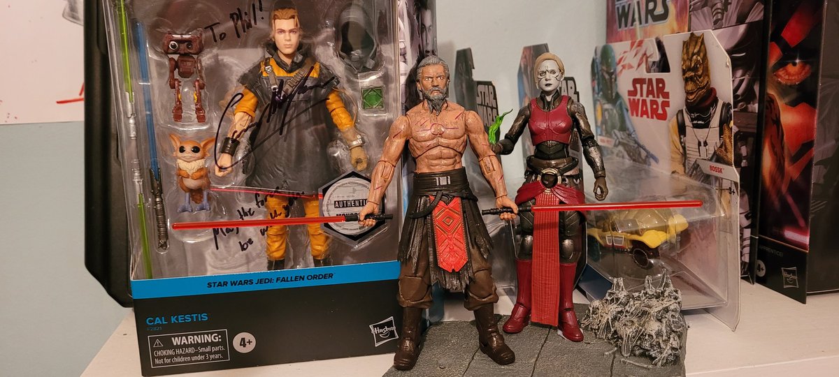 Custom taron malicos from fallen order played by <a href="/Liam_J_McIntyre/">liam</a> to go with my cal kestis and night sister merrin. #fallenorder