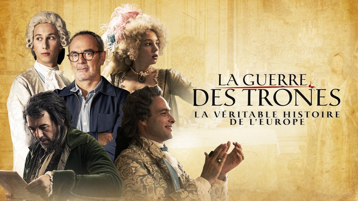 𝗟𝗮 𝗴𝘂𝗲𝗿𝗿𝗲 𝗱𝗲𝘀 𝘁𝗿𝗼̂𝗻𝗲𝘀 nous raconte l’histoire de l’Europe grâce à des séquences de fiction et des décryptages de Bruno Solo, non sans une pointe d’humour et de pédagogie.

À (re)voir sur france.tv ►bit.ly/LGDT-S6E01