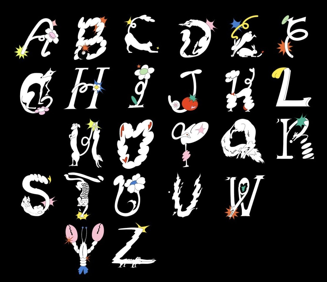 betel.gz on X: So, that alphabet lore video I did some designs for fun!  ABC's are based on @DemonStrikez art! #alphabetfriends #alphabetlore  #digitalart  / X