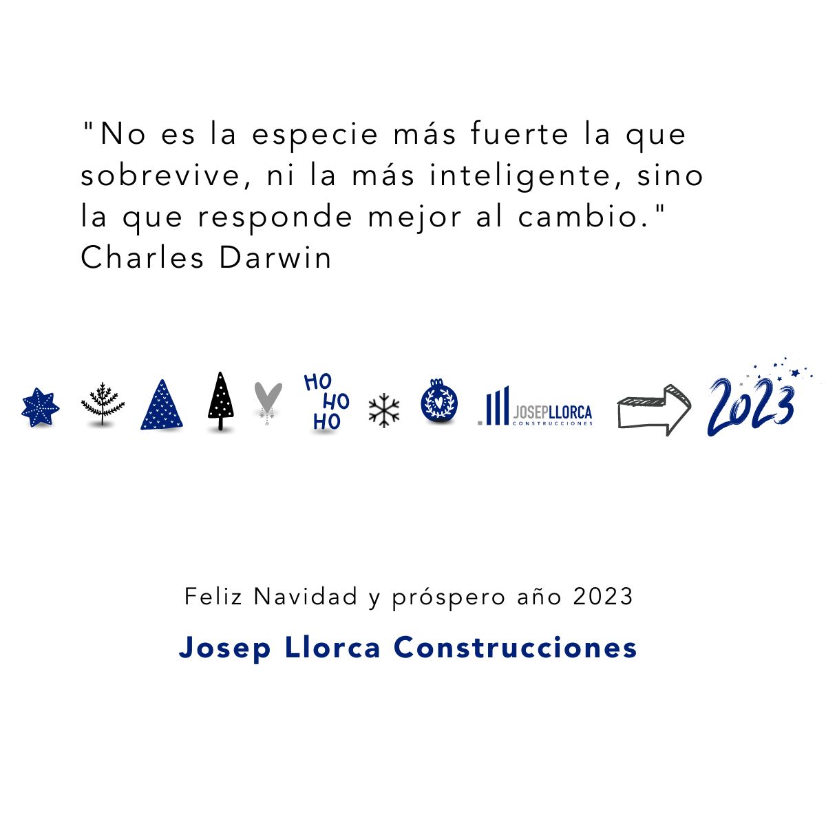 JosepLlorcaCons's tweet photo. Todos quienes formamos parte de la gran familia Josep Llorca Construcciones queremos enviar nuestros mejores deseos en estas entrañables fechas 🪅💫

¡Feliz Navidad y próspero 2023! https://t.co/zrYZCFjdvP