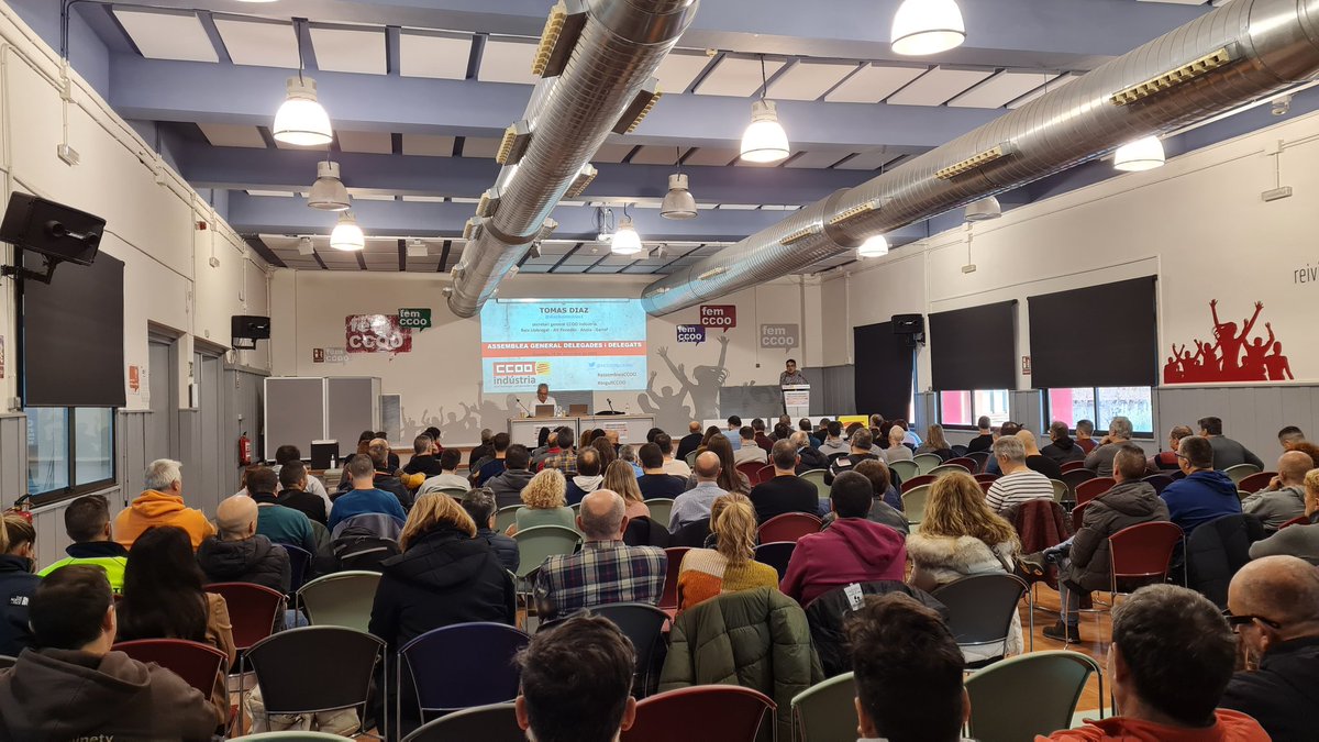 FICCOOCat's tweet image. Avui a Cornellà es fa el Plenari de l&apos;actiu sindical de @FICCOOBLLPAG on es presenta el balanç de la feina feta i s&apos;exposaran els reptes que tenim per davant 
#IndústriaMotordIgualtat