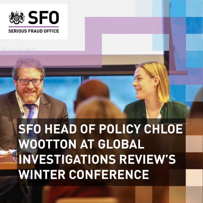 UKSFO's tweet photo. What the past month has looked like for the SFO:

🤝Meeting with key 🇺🇸 law enforcement partners
⚖️Welcoming the @attorneygeneral to our office
🎙️ Sharing expertise on our priorities, investigations and policy aims at major conferences

See more 👇