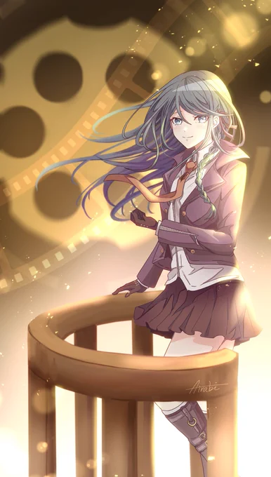 #プロセカ  ×    #ダンガンロンパ 【 希望を探す事…希望を見つけようとする事…それこそが本当の希望…そんな希望さえあれば、人はどんな苦境に陥っていても前に進む事が出来る… 】#星乃一歌  ×    #霧切響子 #Prsk_FA #ダンロン #illustraion 