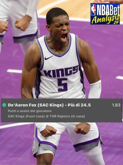 Nbabetanalisys's tweet photo. ✅✅✅ Another One!

#fox #sacramento #kings #SacramentoProud #bet #betting #betanalysis #win #winning #nba #nbabet #nbabetting @bet365_it @bet365 #15dicembre #telegram https://t.co/OXN8g1G4dn