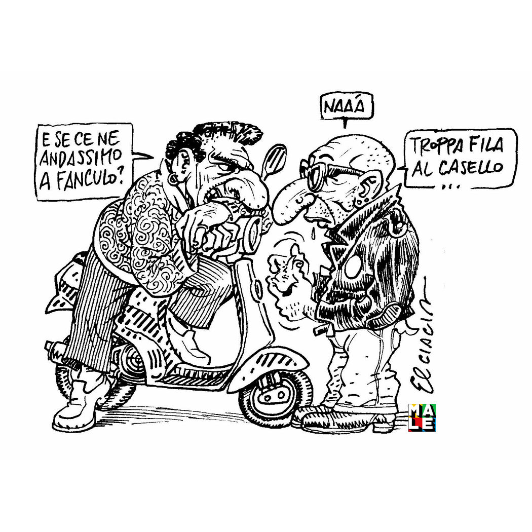IL MALE di Vauro e Vincino tweet media