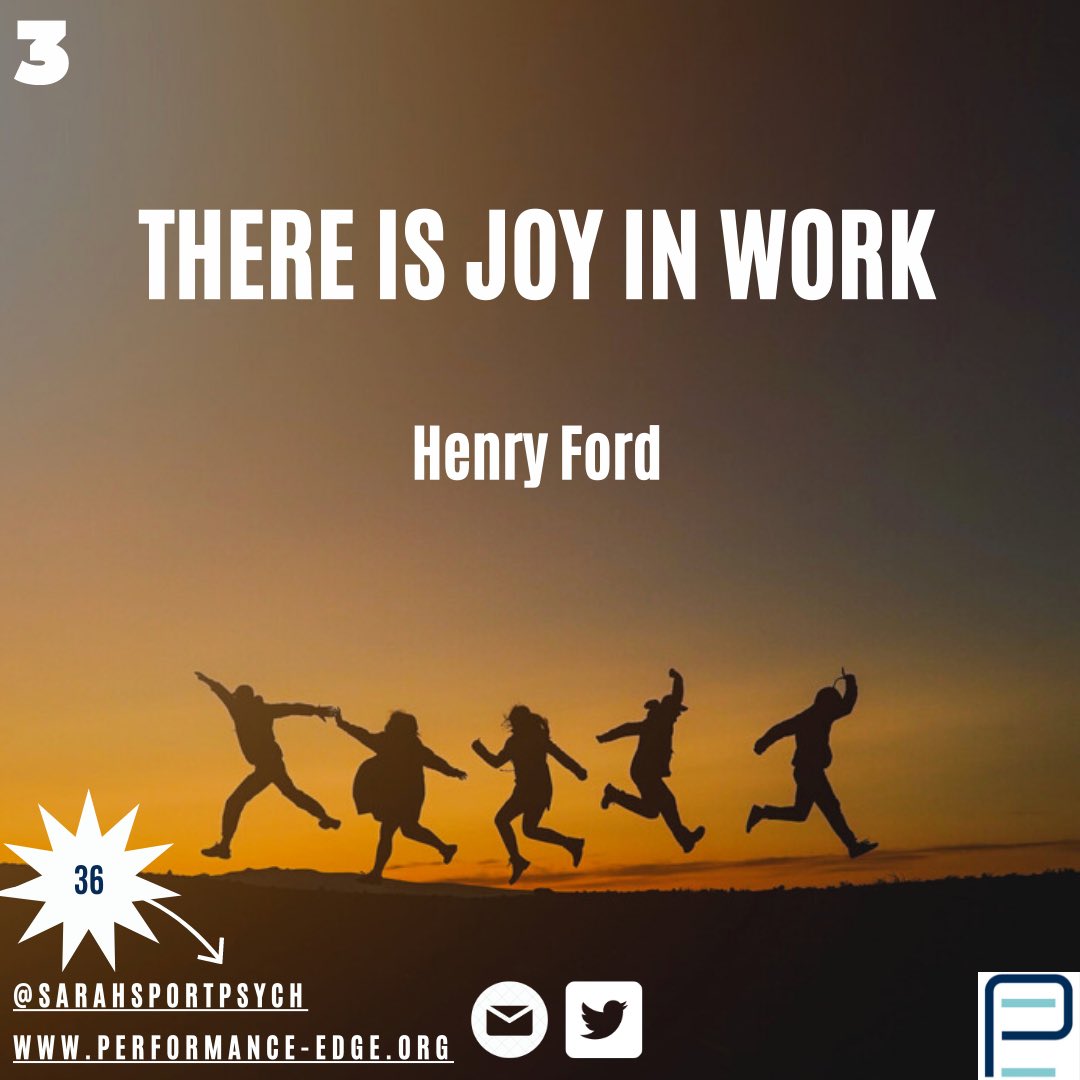 Sarahsportpsych's tweet photo. WEEK 36 Applied Learnings Series
Joy :)
1/3 😀When was the last time you found the joy in your workday? Some days it may be harder to spot but there are moments of joy in every day when we work alongside athletes & support staff.
#joyful #performancelessons #professionalfun https://t.co/yTIWJqQO5I