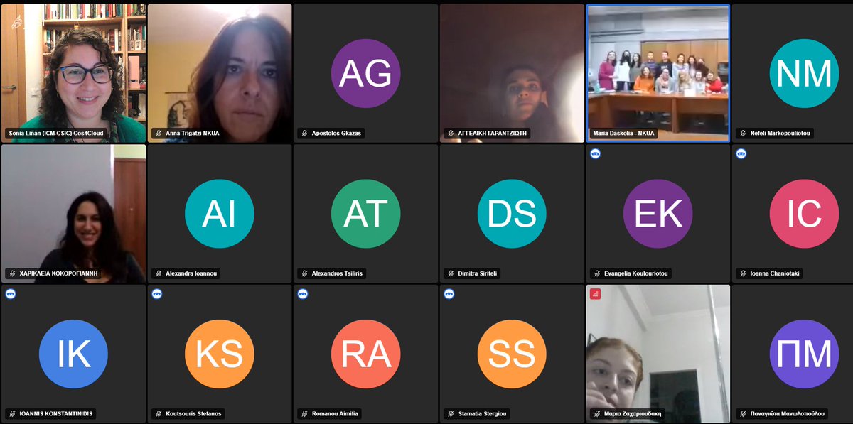 📢Our Bio-DATAthon 'trees for life, trees for learning' has already started!🌲🌳 This training activity aims to map and analyse data about trees in Athens. Participants will use #citizenscience technologies and tools developed by Cos4Cloud to do so🤩