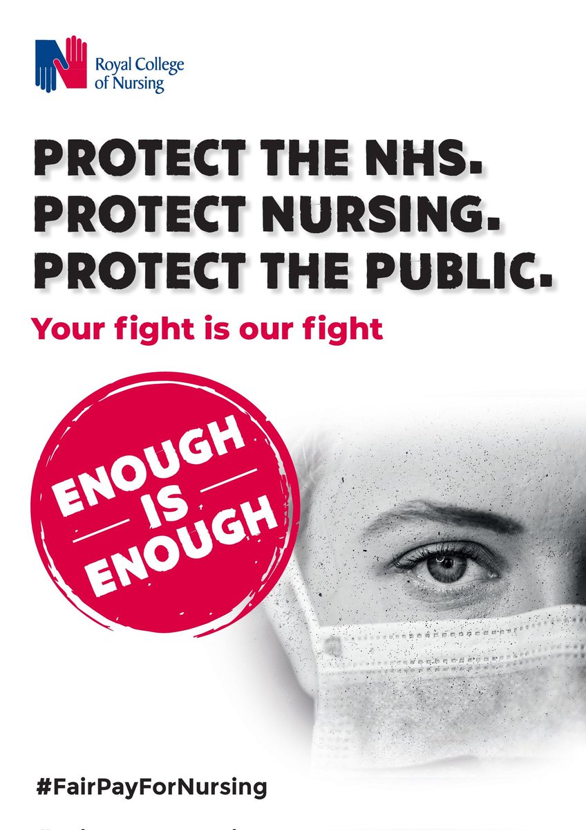 Ever voice counts
#NursesStrike 
#NHS