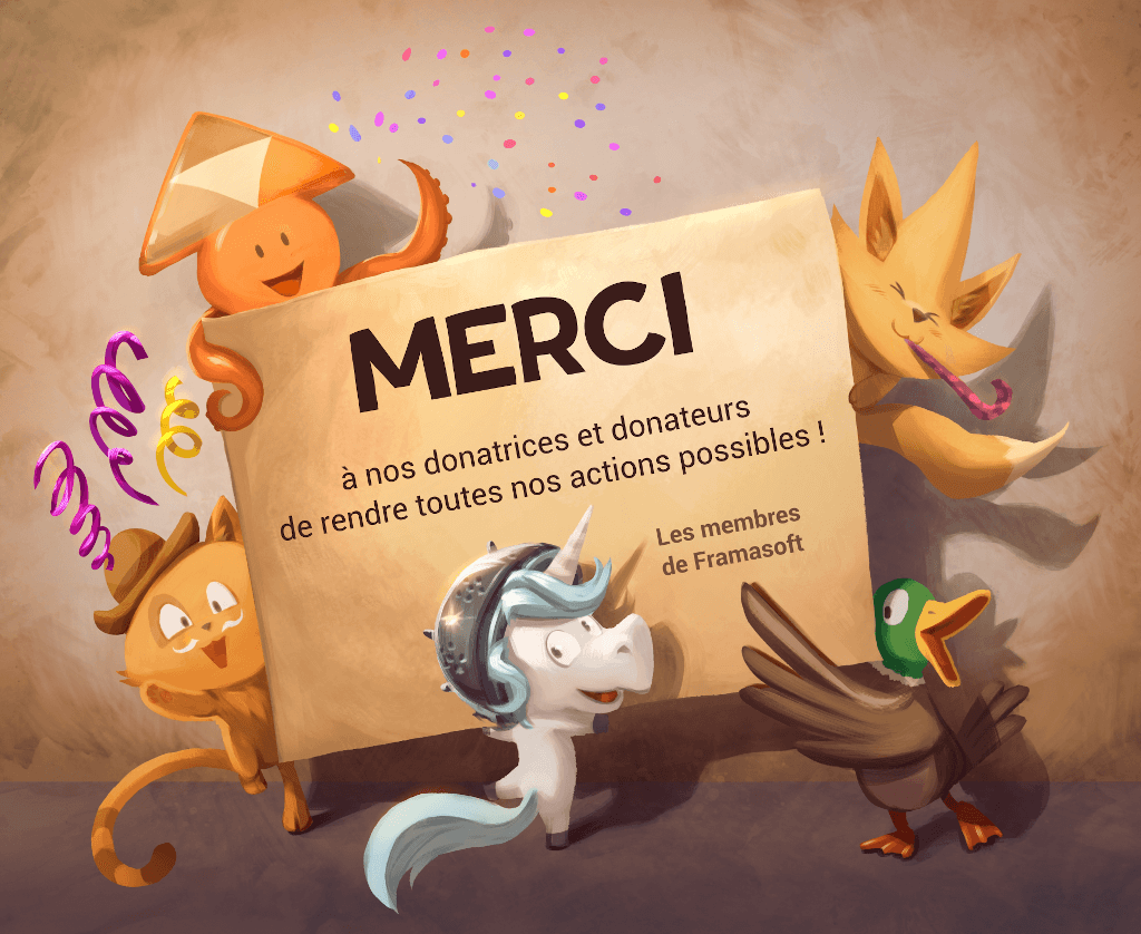 Guillaume_EMI's tweet image. Il reste probablement sur ce réseau peu de personnes déjà convaincues par le taf de @framasoft  qui ne sont pas au courant de la campagne de dons mais au cas où... Donnons pour des espaces numériques collectifs et conviviaux !