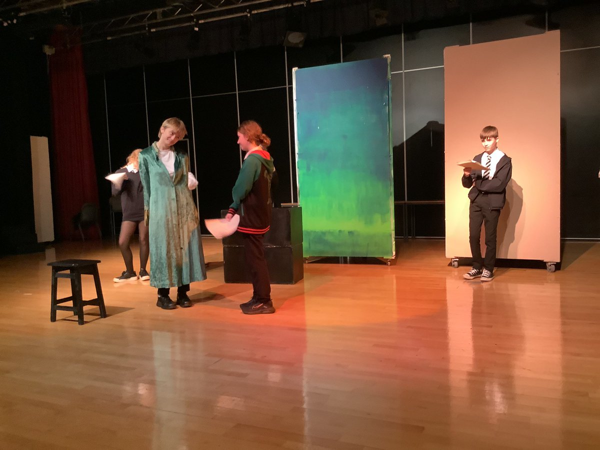 MissMayDrama's tweet photo. The Denny High School S3  Panto is on in G37 on Thursday 15th December at 4.15pm and 6pm! This 15  minute performance is the first offering from the S3 Drama club. @DennyHighSchool 🎭🥧 https://t.co/EBptK7SiZN