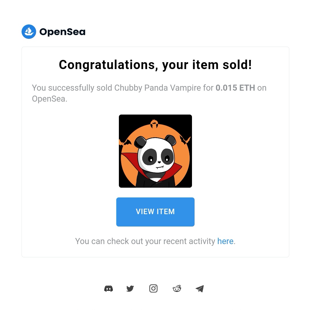 SOLD🔴

Thank you to the new owner <a href="/koolkiwinft/">KoolKiwi</a>, welcome to Chubby Panda Family🐼

We're happy to have you with us✨

10% of our sales will be used to adopt a Panda and support <a href="/WWF/">WWF</a> with donations to help animals that need it and to safeguard their natural habitats🌱

🧛🏻🦇