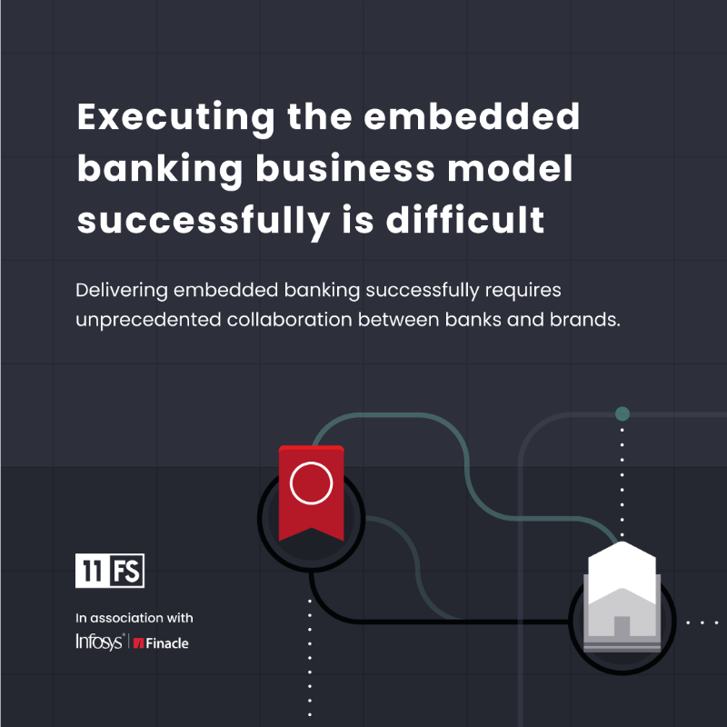 11FS's tweet photo. 🚨 New report! 🚨

We're so excited to share our latest report, Making embedded banking work, in association with Infosys @Finacle.

Over the course of 70 pages, we unpack Banking as a Service and how you can make the most of it to deliver embedded banking.

Download it now 👇