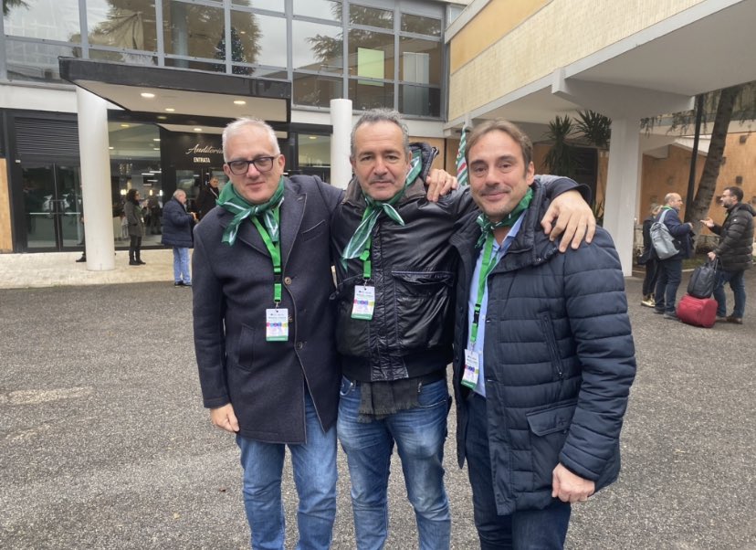 CislLiguria's tweet photo. Assemblea nazionale dei delegati a Roma, presente una  nutrita delegazione della Liguria con il  segretario generale Cisl Liguria Luca Maestripieri e i segretari regionali Marco Granara e Claudio Donatini @CislNazionale https://t.co/xqaxyad5jj
