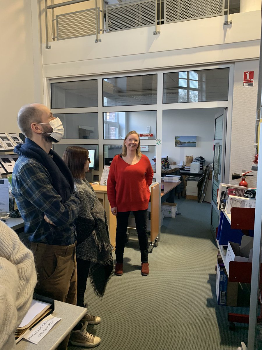 BULilleDG's tweet photo. Vos bibliothécaires sont à @InfocomBib pour un atelier d’échanges #Ubib ce matin. Merci à la Bib Infocom de #Roubaix pour l’accueil 👌🏼😉 https://t.co/06nCAPnCeA