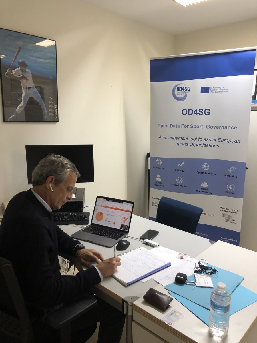 A few days ago, Francesc Solanellas presented the <a href="/Data4Sport/">OD4SG-Open Data 4 Sport Governance</a> project to Miguel Crespo of the International Tennis Federation