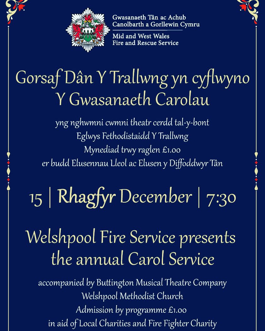 Welshpool Fire Station 🏴󠁧󠁢󠁷󠁬󠁳󠁿 tweet media