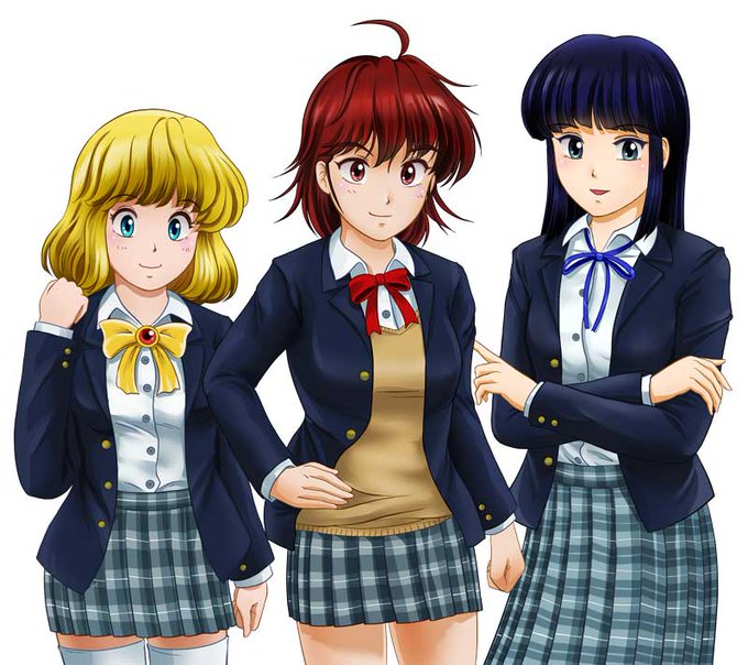 RT
毛利氏というと三本の矢

共同企画のヒロインを決めるのに、違うタイプの三人を提案して「毛利、吉川、小早川」と仮名をつけた

叩き台なので安直なネーミングで良いと思ったのだ

そして選ばれたのは…なんと全員!

三本の矢から、絵描きの仕事三倍に…
名前も名字はそのまま採用されましたとさw 