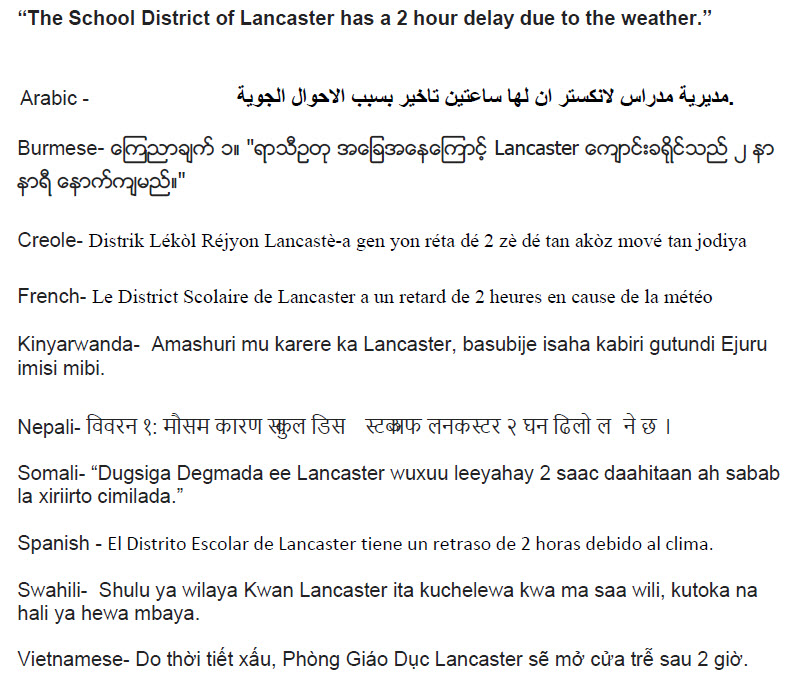 School District of Lancaster tweet media