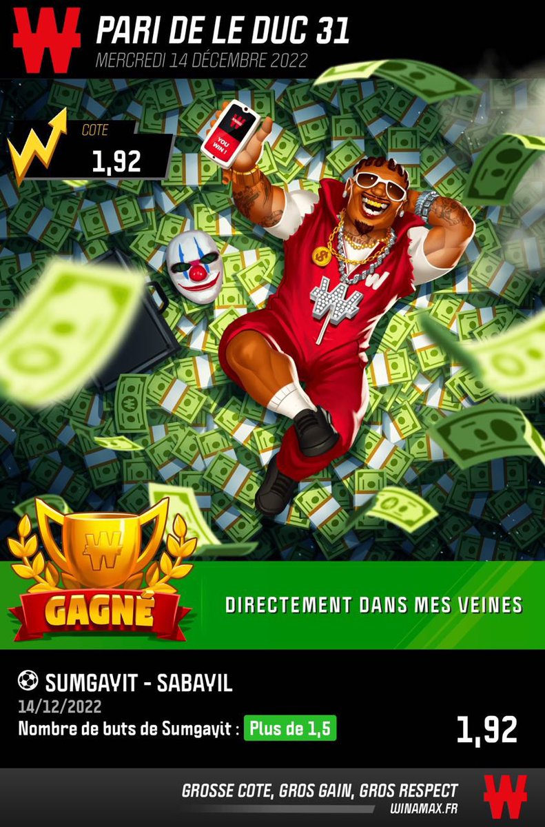 LeducPronos's tweet image. 📣 Groupe Telegram 100% Gratuit !

✔️ Pronostiques d’experts 
✔️ Actualités
✔️ Évènements
✅ Gains !

🎁 Lien en tweet épinglé 
#TeamParieurs #TeamParieur