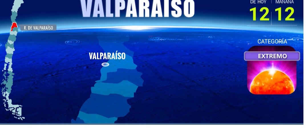 En Aconcagua
Jueves  15.Dic.22
(06:51)

I.R. SOLAR NIVEL 12
EXTREMO !

DESPEJADO !

Temp. Máxima 40/41°
(Solo Hoy)

COSTA.
CIELO DESPEJAD
VIENTO P.M.

Temp. Máxima 25/26°
<a href="/RedMeteoA/">Red MeteoAficionada</a>
<a href="/Sepulinares/">Alejandro Sepúlveda Jara</a>
<a href="/FRECUENCIA7TV/">EMERGENCIAS F7</a> 
<a href="/meteoandino/">𝙈𝙚𝙩𝙚𝙤 𝙇𝙤𝙨 𝘼𝙣𝙙𝙚𝙨🌧️🌩️🌞</a> 
<a href="/sanfelipeinform/">@sanfelipeinformate</a>