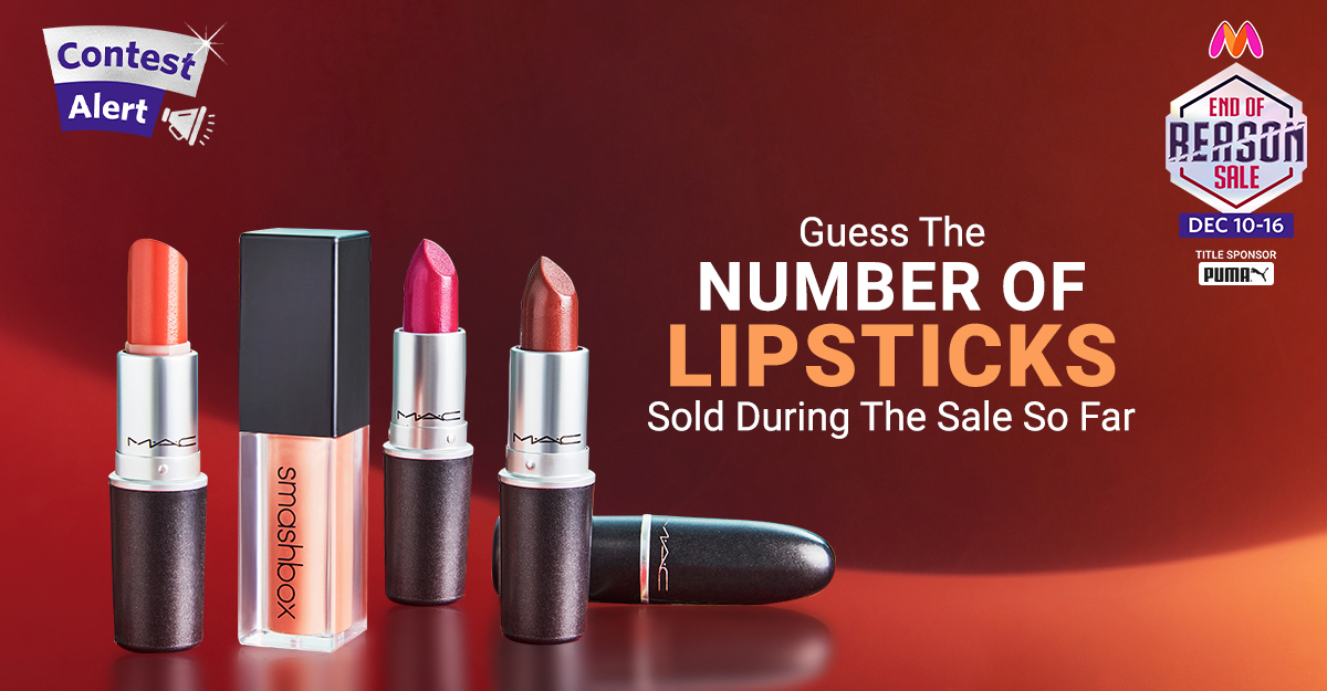 Go on..take a guess..we are looking! One lucky winner takes home a Myntra Gift Voucher of Rs.20K!
Use #DontMissMyntraShowstoppers #ILoveMyntra
+ follow <a href="/myntra/">Myntra</a> to qualify.
#Contest #ContestAlert #ContestAlertIndia