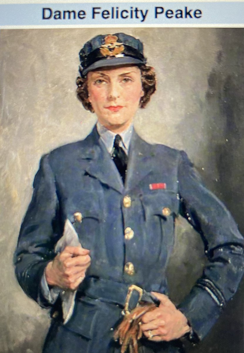 Fact 1/75.Air Commandant Dame Felicity Peake DBE was the founding director of the Women’s Royal Air Force in Feb 1949.#powertotheWRAF <a href="/RoyalAirForce/">Royal Air Force</a> <a href="/ChiefofAirStaff/">ACM Harv Smyth</a> <a href="/WRAFBranch/">WRAF Branch</a> <a href="/mariabyford/">Maria Byford</a> <a href="/RIATPR/">Royal International Air Tattoo PR</a> <a href="/ComdtCranwell/">CommandantRAFCollege</a> <a href="/RAFHalton/">RAF Halton</a>