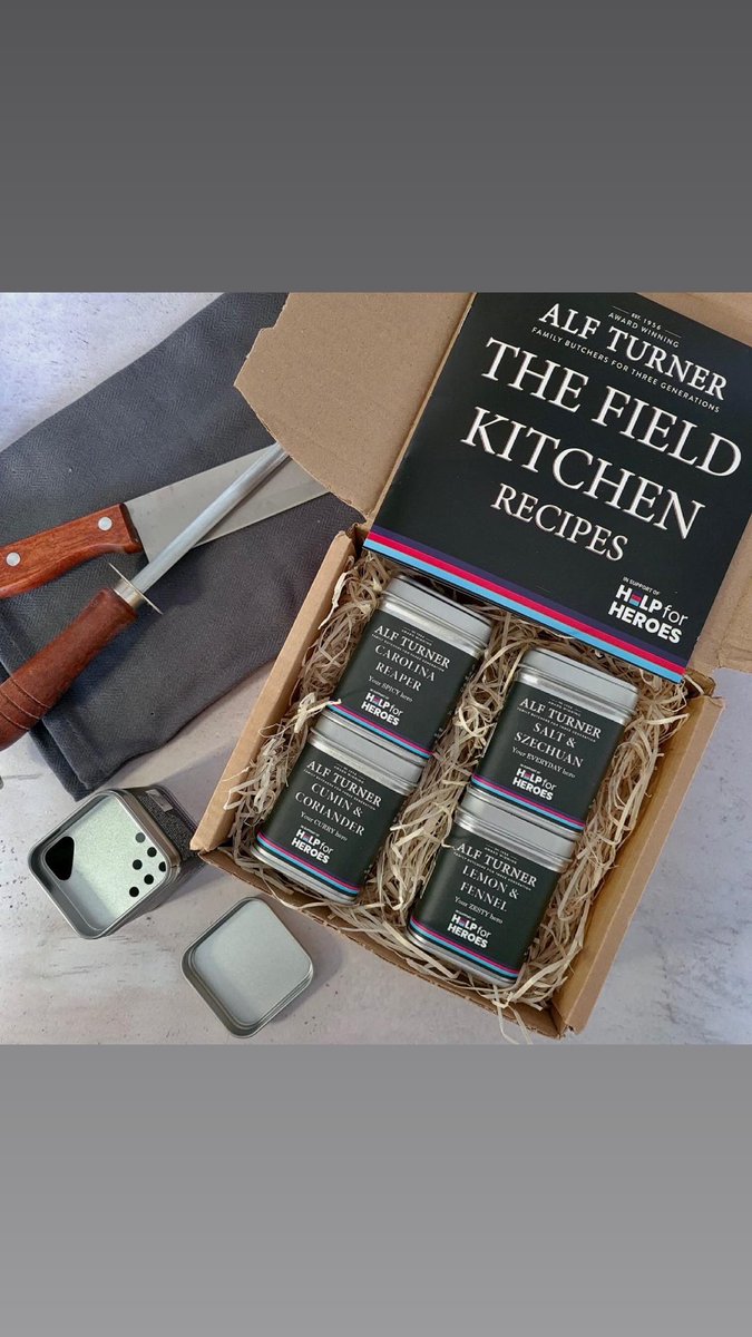 Alf_Turner's tweet photo. Want to Win a Field Kitchen seasoning gift box for you and a friend ?
To enter 
1.RT this post and follow 
2.Tag a friend 
Competition closes Friday 
#Giveaway #Christmas https://t.co/oEqil9M0R9