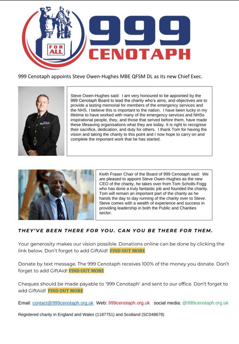 Emergency Services Cenotaph (@999cenotaph) on Twitter photo 