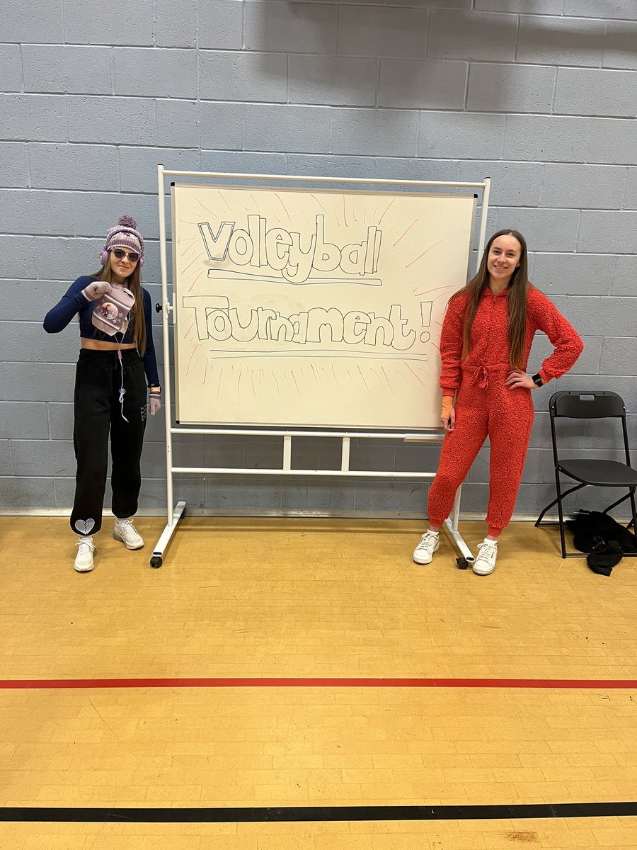 selbycollsport's tweet photo. The annual Volleyball tournament is well underway. The teams have come dressed and prepared! https://t.co/1jS78kcdmQ