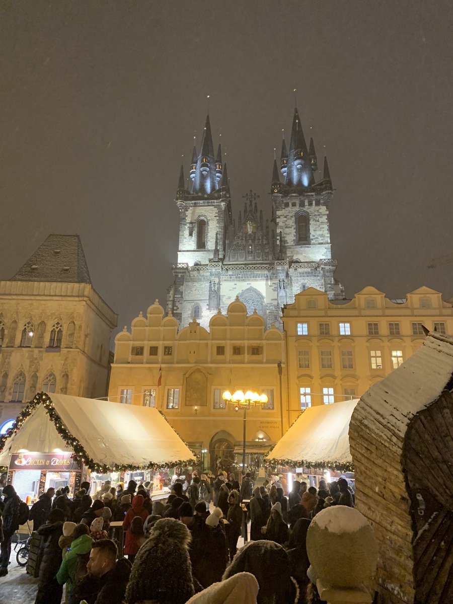 Weihnachtsmarkt in Prag.