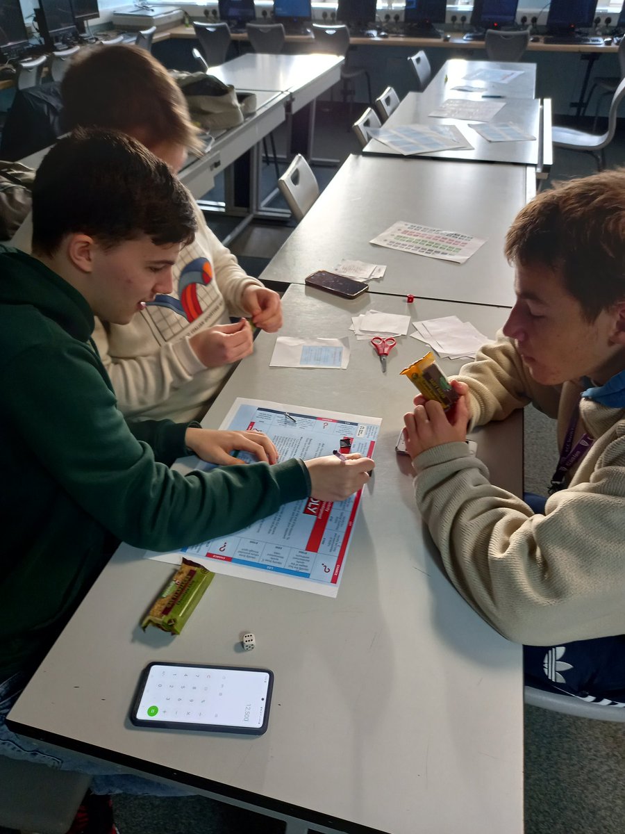 CTEC Sport loving their Sport Organisation monopoly. Great revision for their January exam.