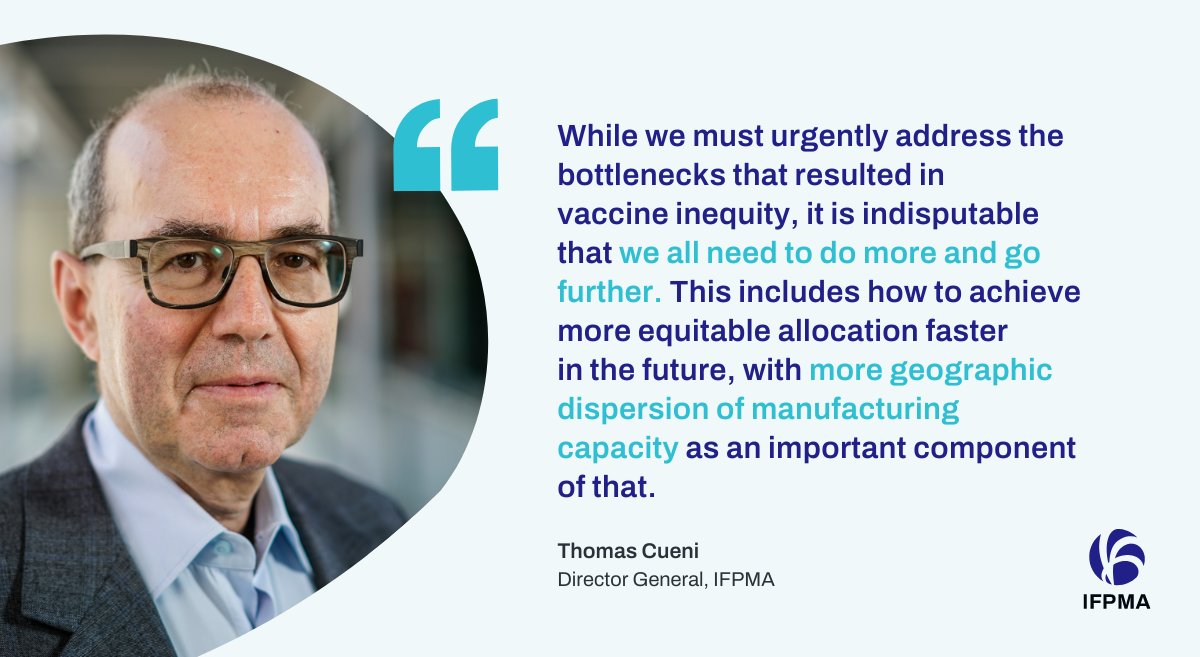IFPMA's tweet photo. #C19LessonsLearned showed us that collective efforts are needed to achieve health equity &amp; ensure health systems &amp; delivery infrastructure are strengthened.

@IFPMA DG @ThomasCueni outlines solutions toward a healthier, safer &amp; more equitable world➡️ https://t.co/xP4EIaUpIm https://t.co/n4aAxrkj9v