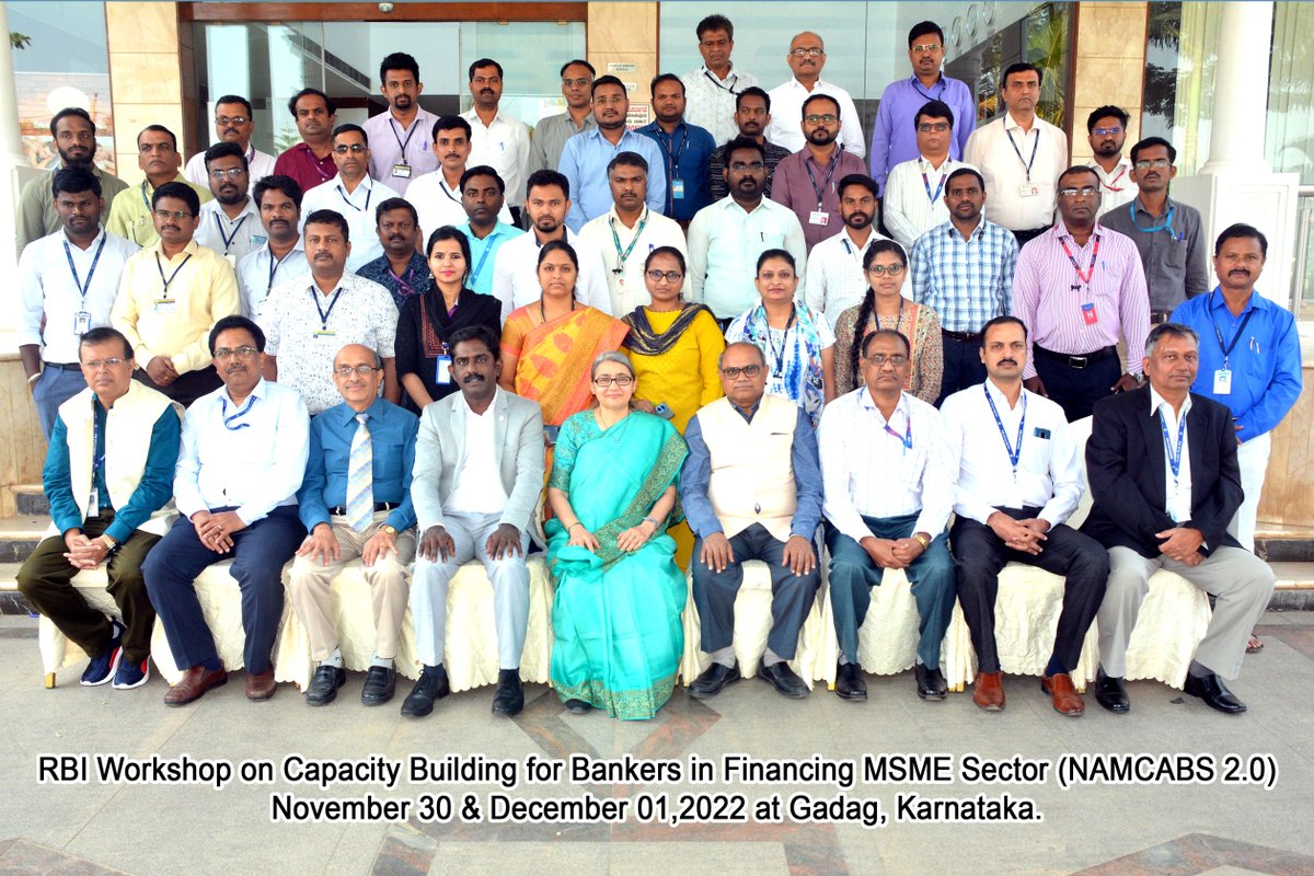 sidbiofficial's tweet photo. SIDBI’s session focussed on creating #awareness on the various #initiatives of GOI & SIDBI for MSMEs to the bankers, who are critical in disseminating the information at the #grassrootlevel and sensitized the bankers on important role in contributing to the #growth of MSMEs. https://t.co/6l75SAAI2i