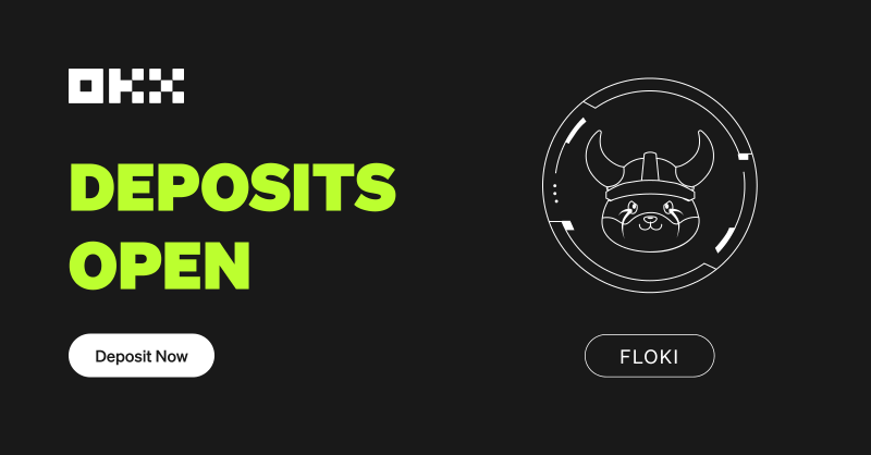 okx's tweet photo. 👥  'The people's cryptocurrency' — is a meme at 💛 .

 🐕  $FLOKI, the utility token of the community-powered of @RealFlokiInu gets listed on #OKX

▶ Deposits are OPEN 🟢
📈 FLOKI/USDT &amp; FLOKI/USDC Spot trading: 10 am Dec 16 (UTC)