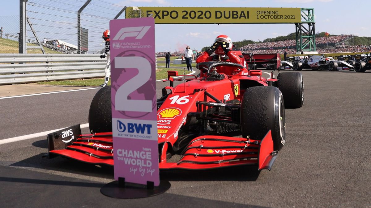 candeleclerc16's tweet photo. It’s unbelievable how close was Charles Leclerc of winning a race in 2021, three laps away of winning a race in the sf21 (a midfield car) with engine cuts in the middle of the race; probably one of most impressive drives of 2021 https://t.co/swXWRMgQ4N