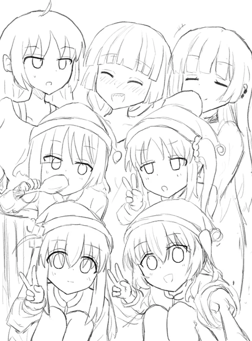 ちゃんとみんな描く予定です 
良かったね!ぼっち!
僕よりぼっちしてないよ! 