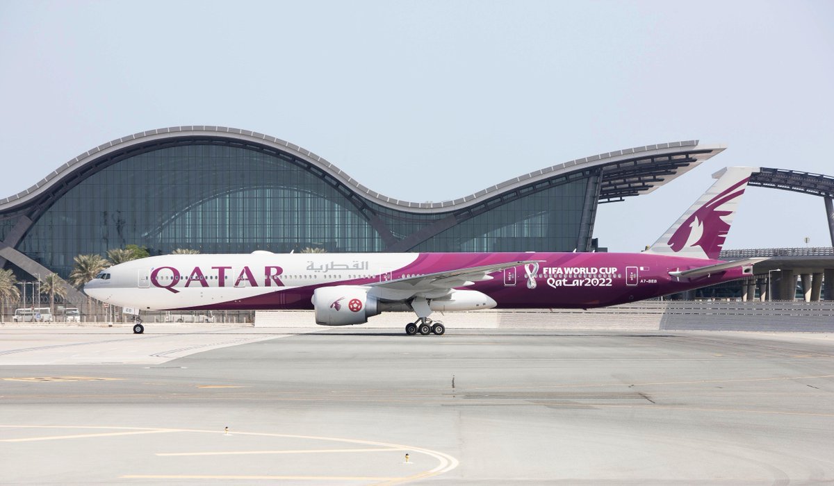 qatarairways's tweet image. It’s another big day‼️

Today, we have 444 scheduled flights across #QatarAirways network  ✈️

If you’re going home after the amazing #FIFAWorldCup, thank you for visiting #Qatar 😍