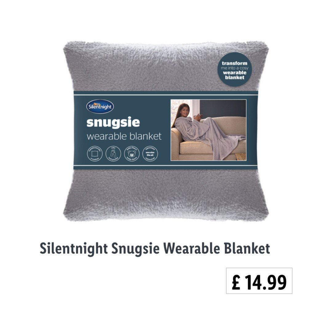 LidlGB on Twitter "A wearable blanket…yes please!"