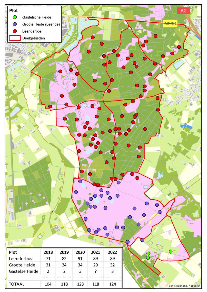 In deze winterse sferen nog even terugblikken op de nachtzwaluwinventarisatie van 2022: 124 territoria in jaargang 36, Leenderbos en Groote Heide. Het resultaat is vergelijkbaar met voorgaande jaren.
Bedankt, een gezamenlijk resultaat van tellers VWG de Kempen e.a
<a href="/SovonNBrOost/">Big Yellow Quick</a>
