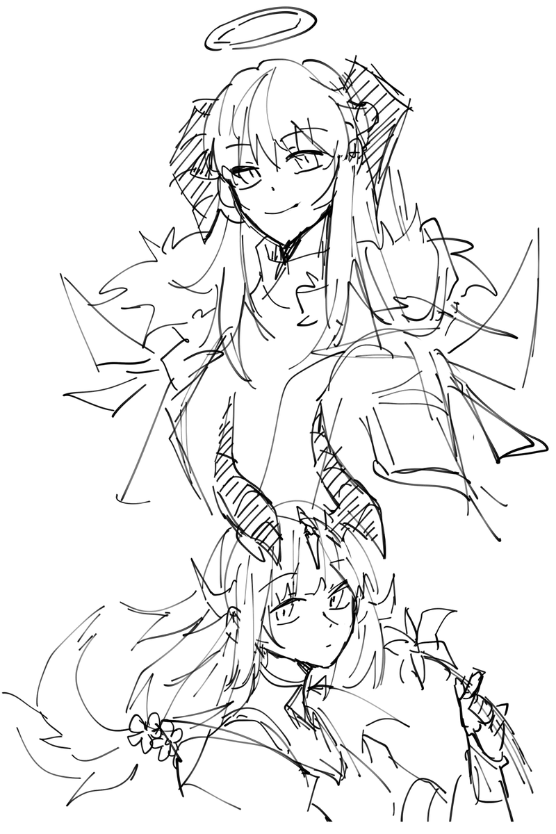 have been busy recently but have a mostima and a reed alter doodle 