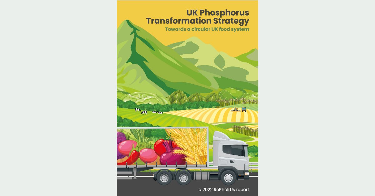 NEWS: The UK’s first comprehensive strategy setting out how we could transform our management of #phosphorus is now published.

Phosphorus is essential for food production but is behind environmental pollution in rivers and lakes. 
ceh.ac.uk/news-and-media…