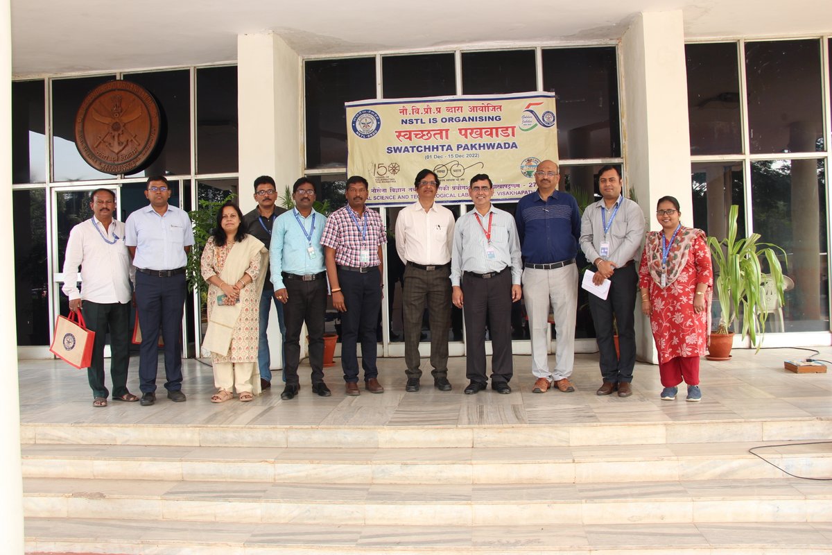 PRO_Vizag's tweet photo. As part of the Swachhta Pakhwada, a cleanliness drive was organized and over 450 saplings were planted at different locations of NSTL Technical &amp; Residential area. A quiz, Drawing/painting, Slogan writing competition on “Swachhta” was organized. https://t.co/0UXfomfWMw