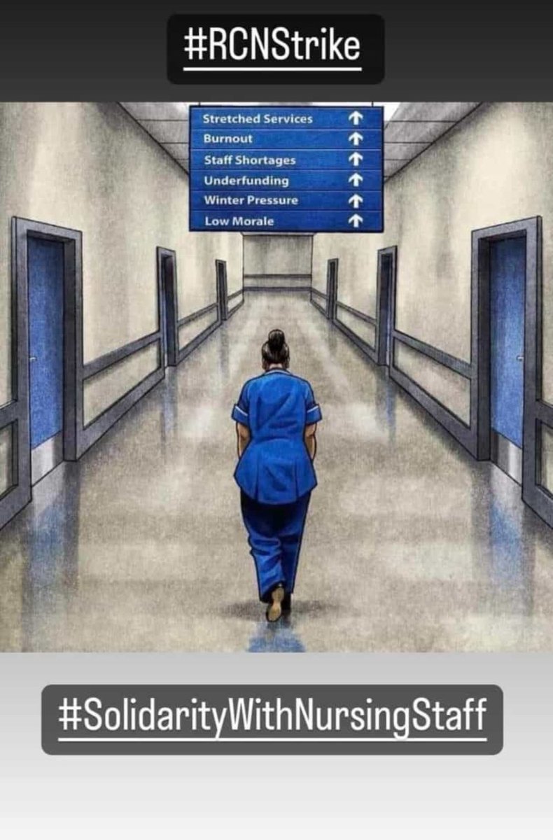 #RCNStrike #SolidarityWithNurses