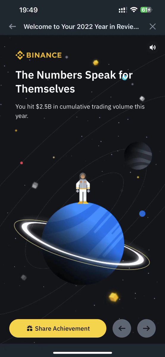 one_snowball's tweet photo. 看很多人都在晒自己的 @binance 22年交易数据，不知道我这个25亿的交易额和100来万的交易次数在币安能排到第几？🐶 @cz_binance @heyibinance 

#Binance  #BNB #BinanceSmartChain https://t.co/RRREOs2DID