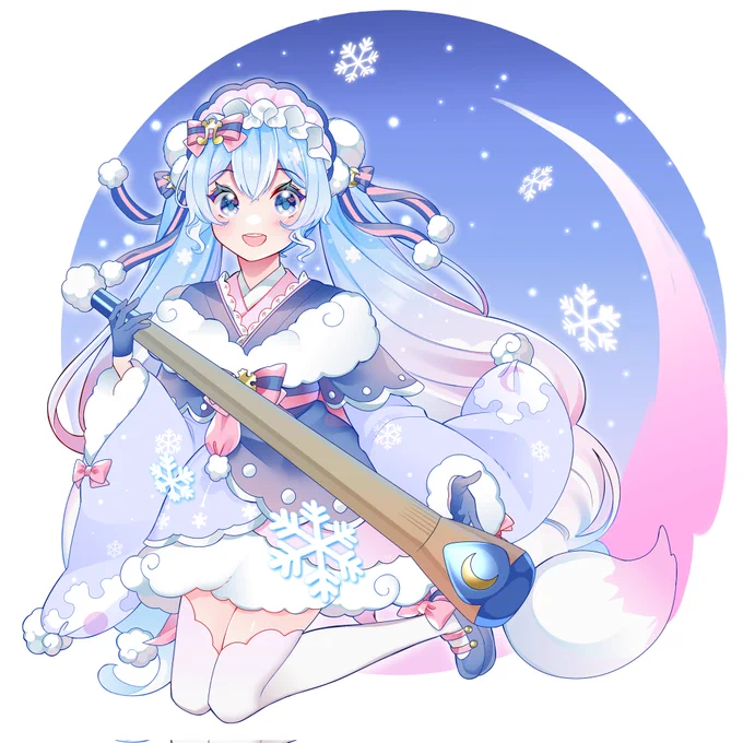 雪ミク2023冬麗 