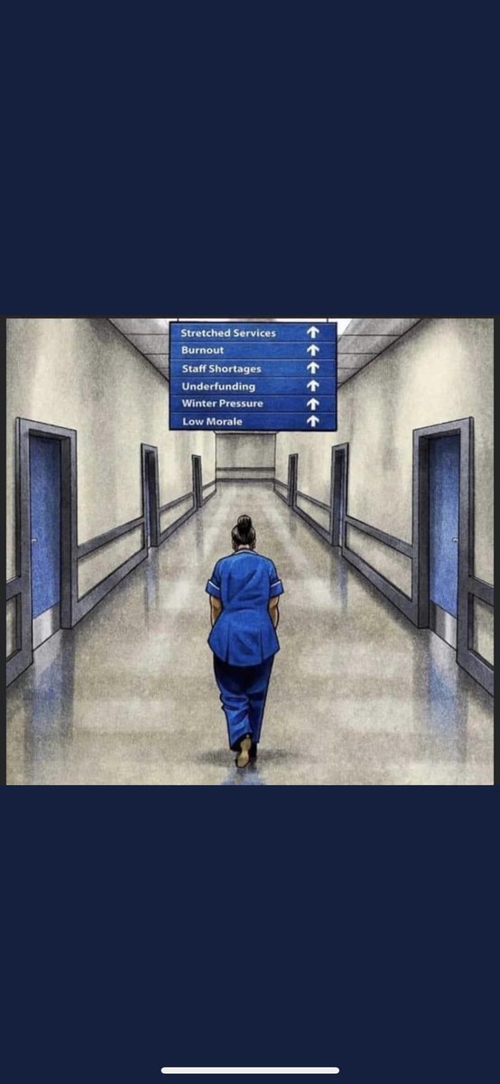 JaneWray9's tweet photo. One picture says it all! Thinking of all my nursing colleagues today ❤️ sad times 😞 https://t.co/te7iPDkGp8